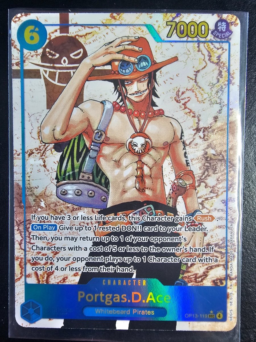 OP13 - 119 Portgas.D.Ace SEC by PlayVault on MYNTED