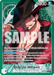OP14 - 020 Dracule Mihawk Alt Leader by PlayVault on MYNTED