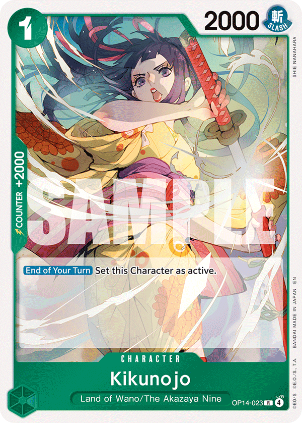 OP14 - 023 Kikunojo by PlayVault on MYNTED