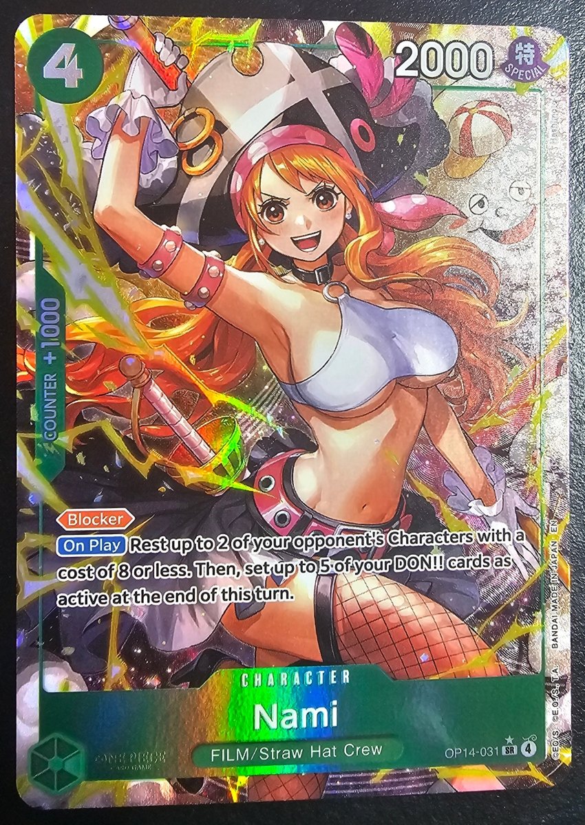 OP14 - 031 Nami Alt Art by PlayVault on MYNTED
