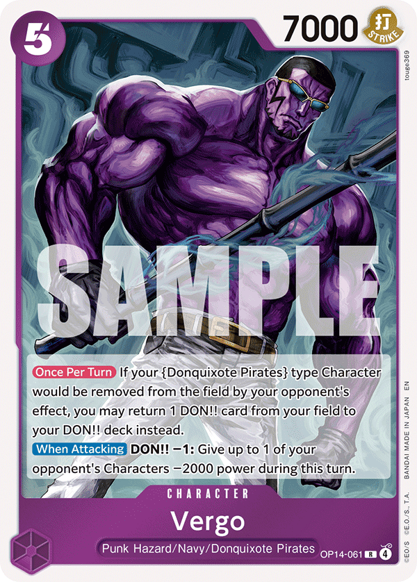 OP14 - 061 Vergo by PlayVault on MYNTED