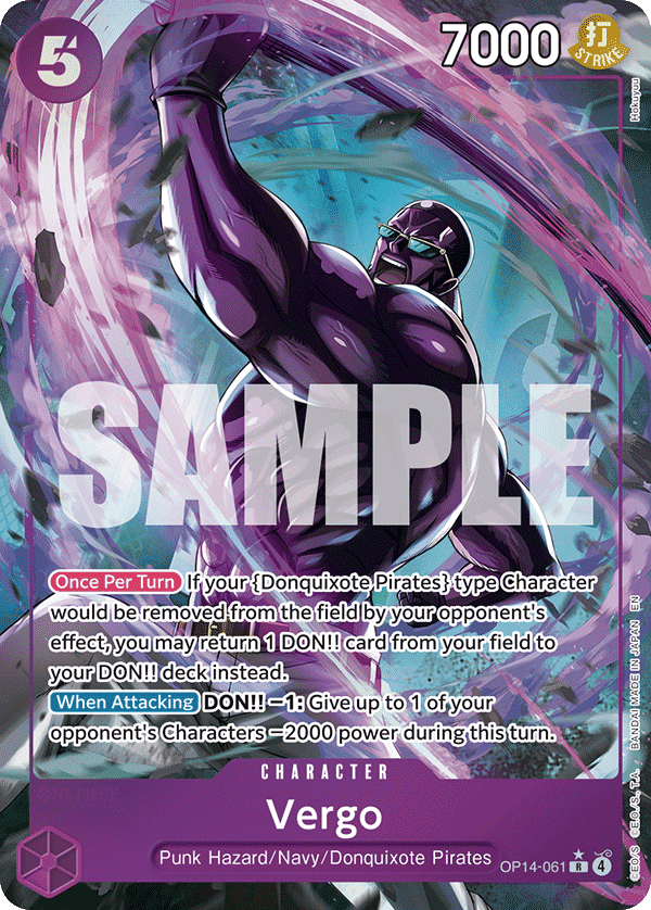 OP14 - 061 Vergo Alt Art by PlayVault on MYNTED