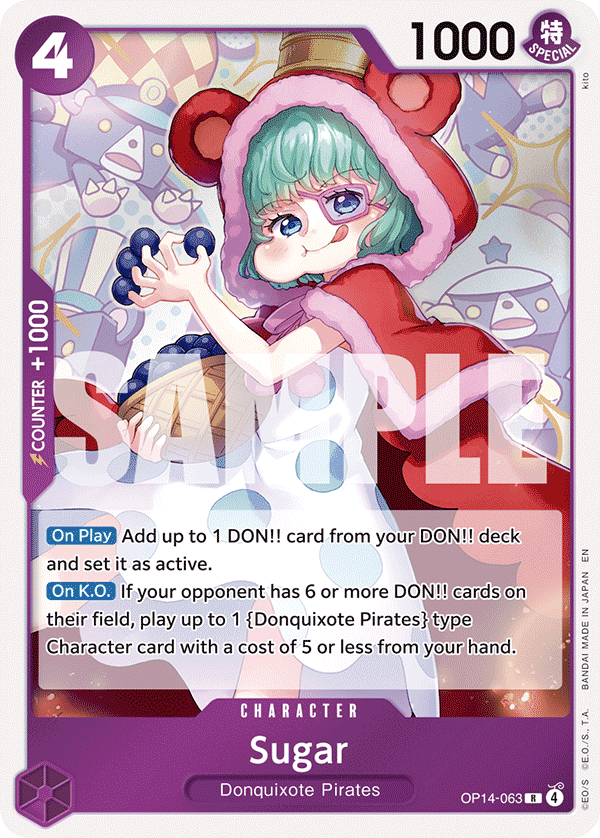 OP14 - 063 Sugar by PlayVault on MYNTED