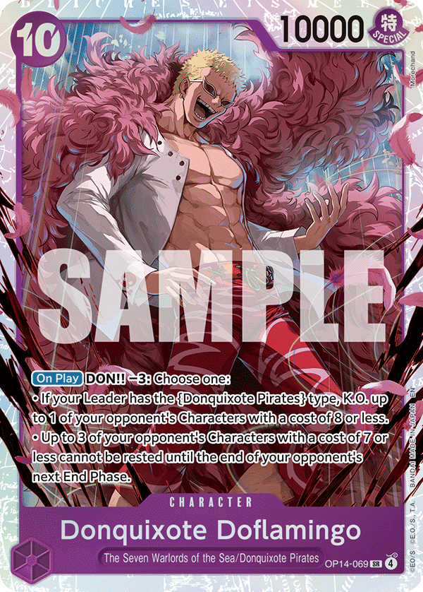 OP14 - 069 Donquixote Doflamingo by PlayVault on MYNTED