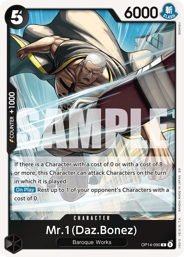 OP14 - 090 Mr.1(Daz.Bonez) by PlayVault on MYNTED