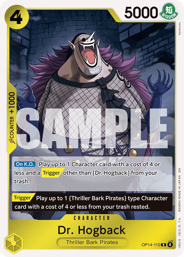 OP14 - 110 Dr. Hogback by PlayVault on MYNTED