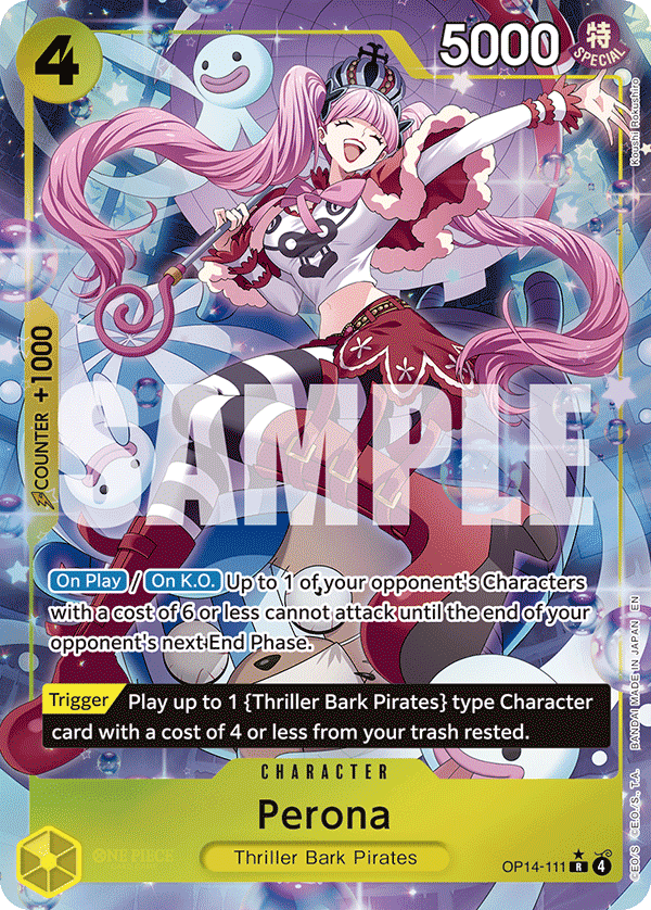 OP14 - 111 Perona Alt Art by PlayVault on MYNTED