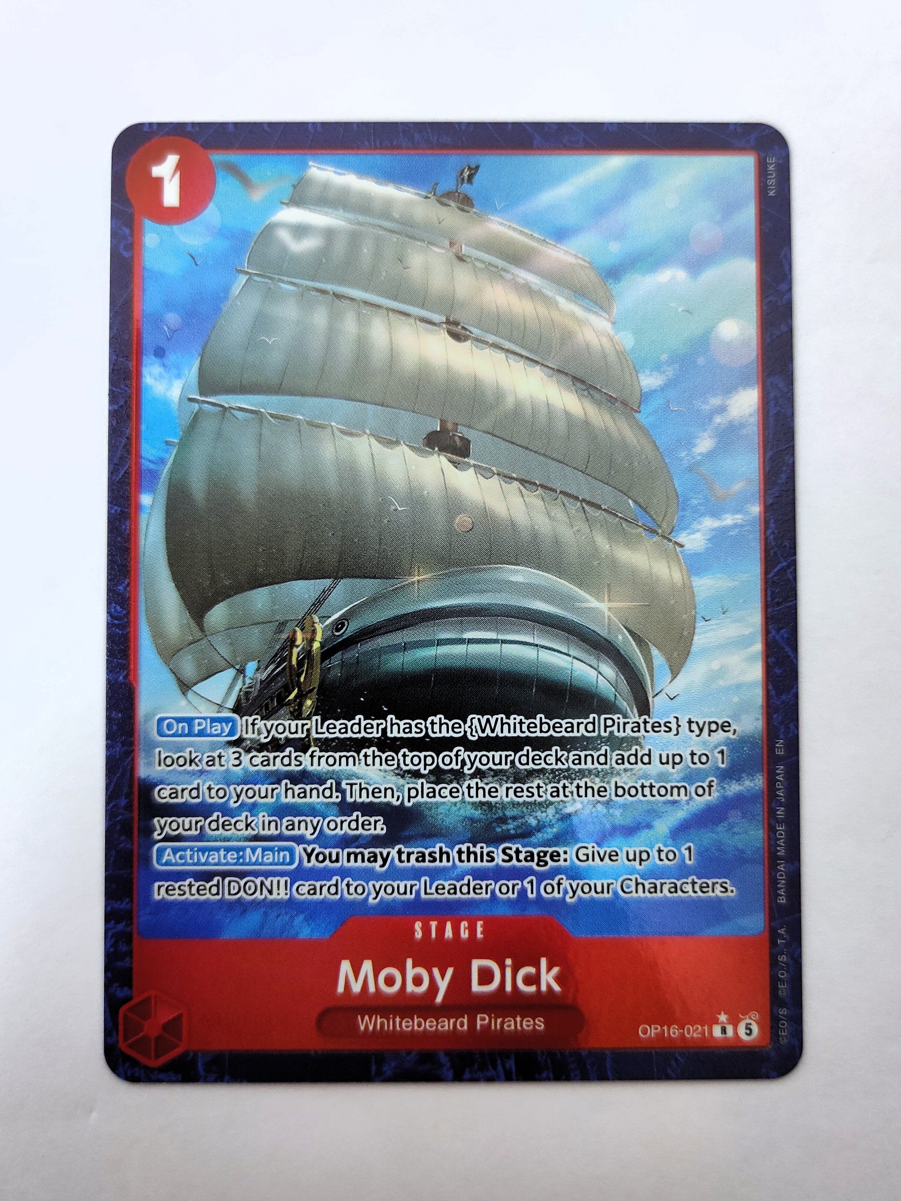 Moby Dick (Alternate Art) R OP16-021