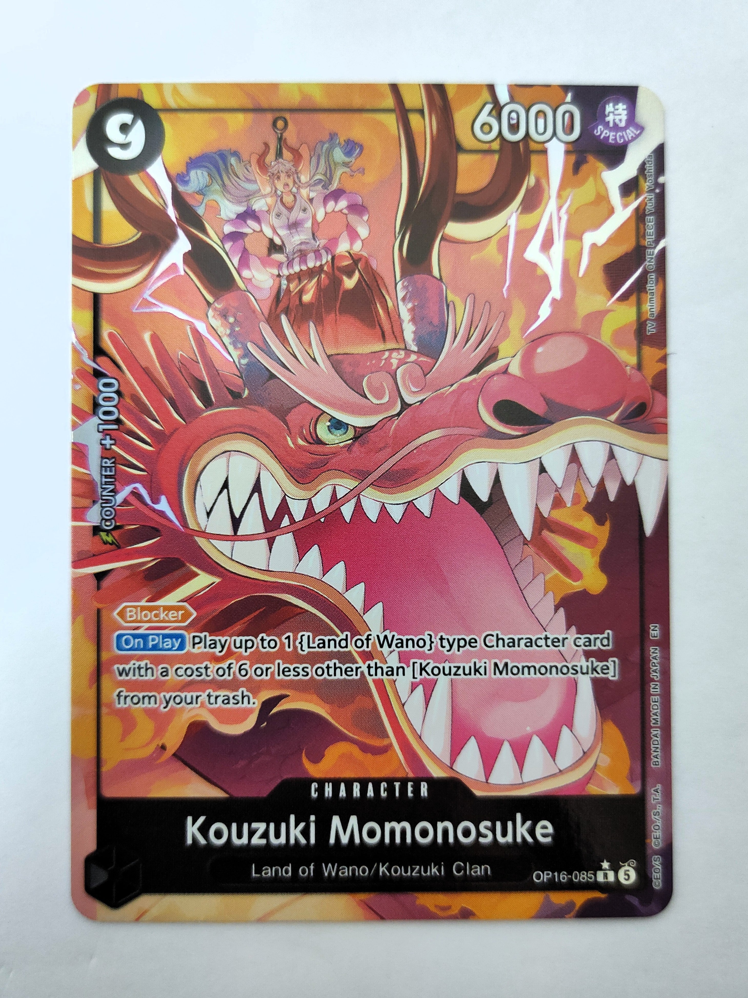 Kouzuki Momonosuke (Alternate Art) R OP16-085