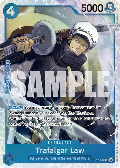 Trafalgar Law (ST17-002) Starter Deck 17: BLUE Donquixote Doflamingo SR ST17-002
