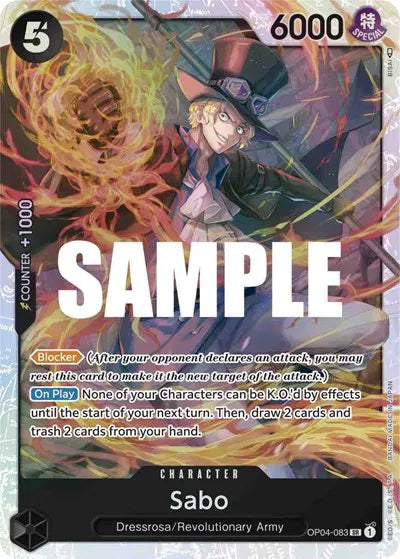 Sabo Kingdoms of Intrigue SR OP04-083