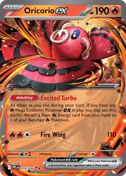 Oricorio ex Phantasmal Flames Double Rare 018/094 by PokeSource on MYNTED
