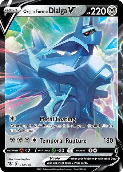 Origin Forme Dialga V by JAV Kolektibols on MYNTED