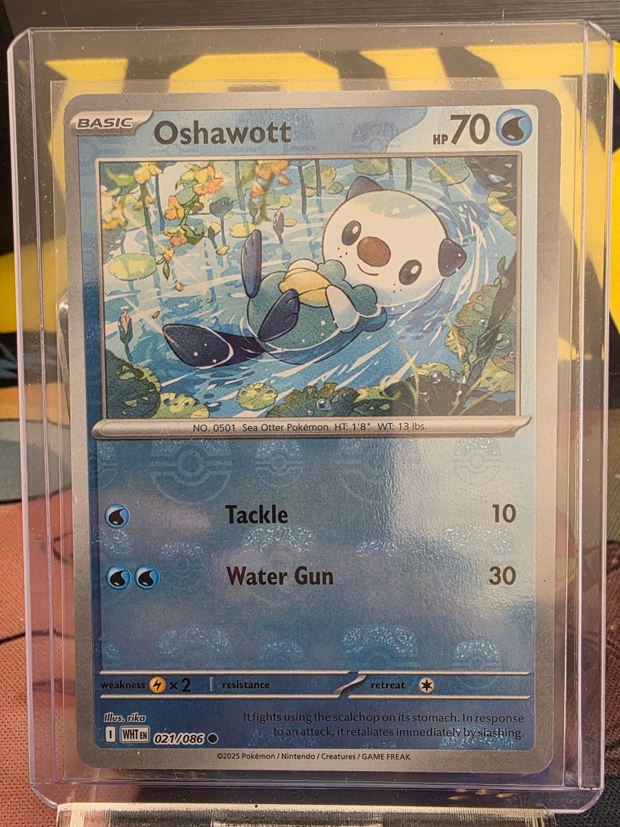 Oshawott (Poke Ball) 021/086 - White Flare by shad0wknightTCG on MYNTED