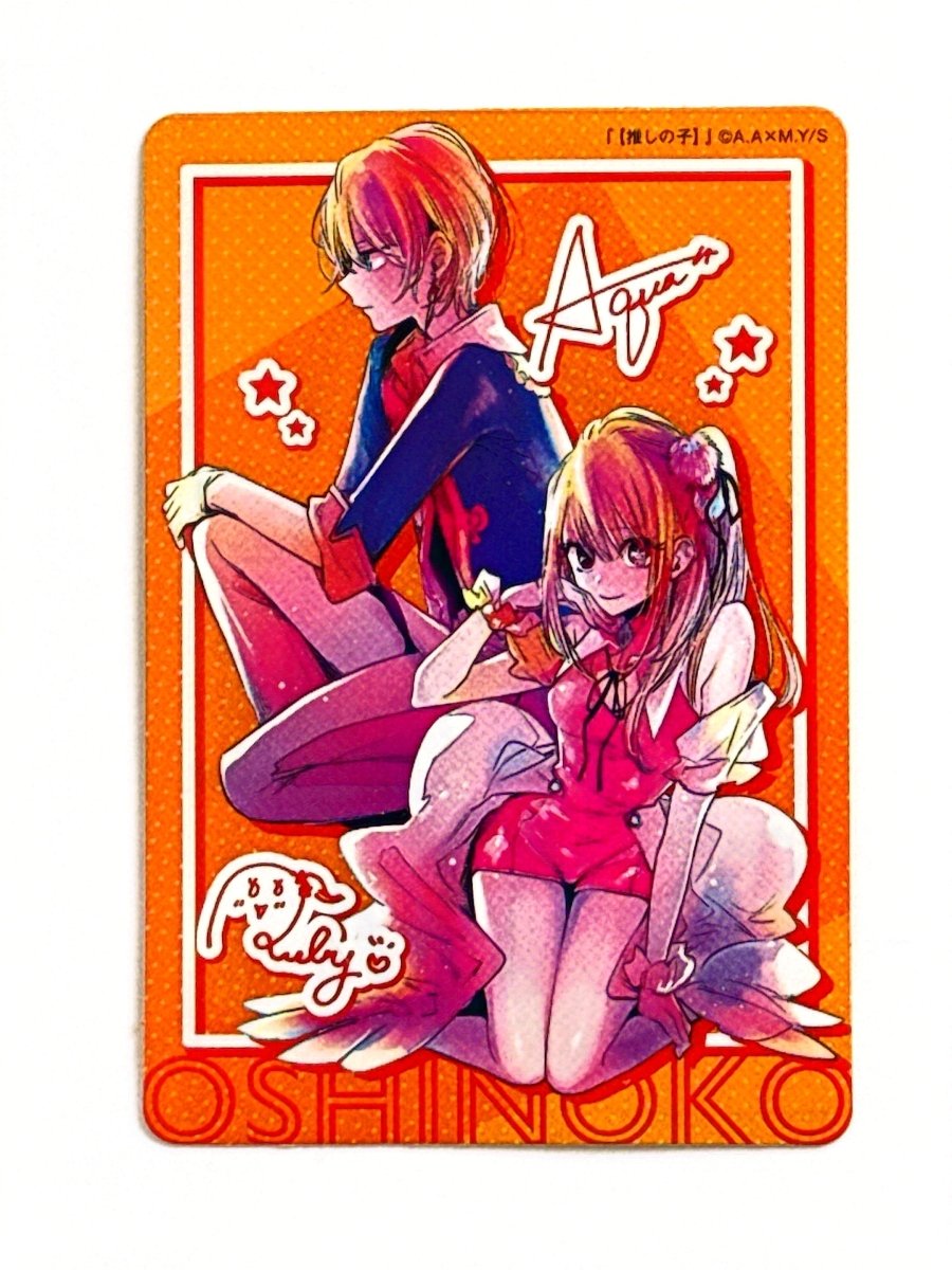 Oshi no Ko – Author's Signature – Double Layer Clear Sticker Card - Official Gradable - 2022 by TCGDON on MYNTED