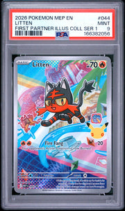 PSA 9 Litten Mega Evolution Promos Promo 044