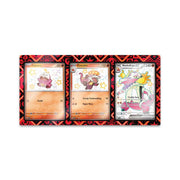 Pokemon - Paldean Fates Premium Collection 3 Card Magnetic Acrylic Case - (RED)