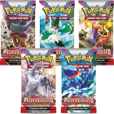 Paldea Evolved Booster Pack (Random Pack Art) by TCG Tavern on MYNTED