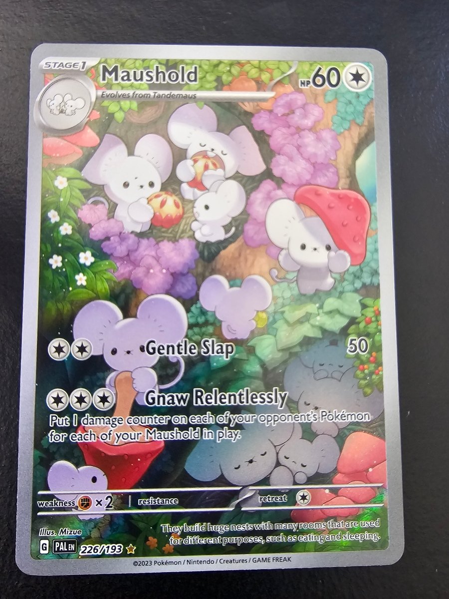 Paldea Evolved Maushold 226/193 - LP by PlayVault on MYNTED