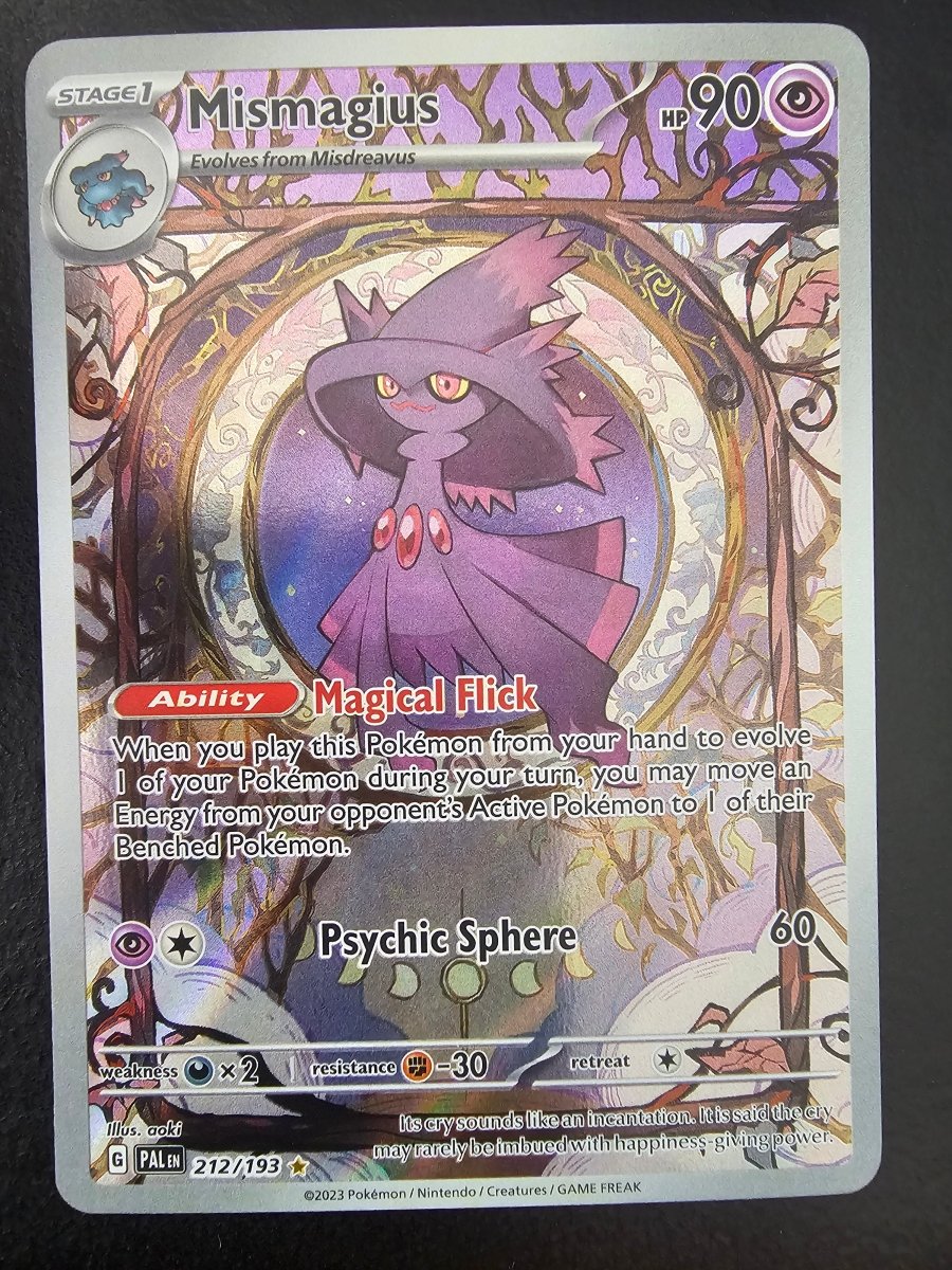 Paldea Evolved Mismagius 212/193 by PlayVault on MYNTED