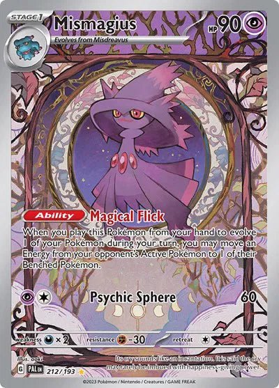 Paldea Evolved Mismagius 212/193 by PlayVault on MYNTED