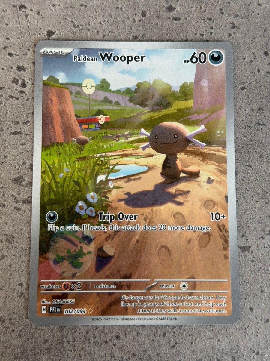 Paldean Wooper - Phantasmal Flames 102/094 by The Greatest on MYNTED