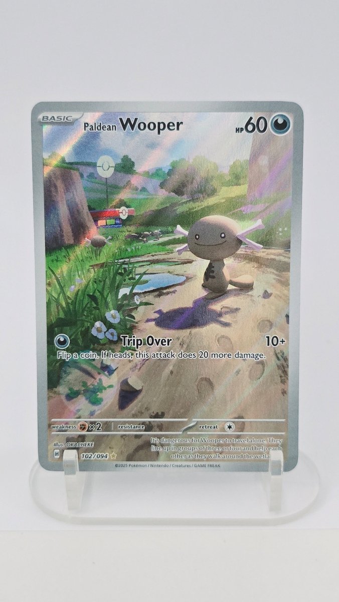 Paldean Wooper - Phantasmal Flames - IR 102/094 - English by MechaKai Collectibles on MYNTED