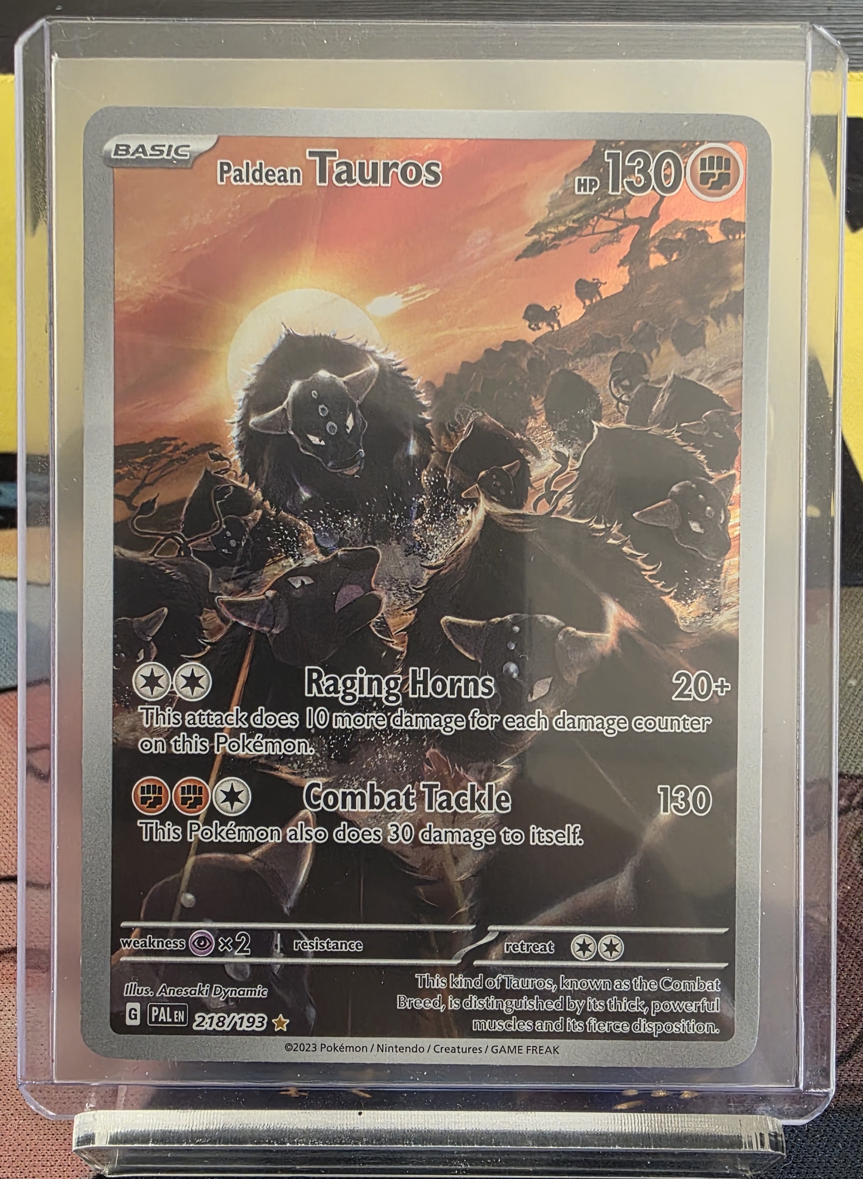 Paldean Tauros 218/193 - Paldea Evolved