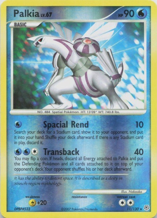 Palkia [Reverse Holo] 11 Pokemon Diamond & Pearl by Shaibz TCG on MYNTED