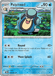 Palpitoad (Poke Ball Pattern) 020/086 (Black Bolt) by Mikeepulls on MYNTED