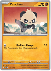 Pancham 115/217 Common | Mega Evolution – Ascended Heroes by Worth the XP on MYNTED