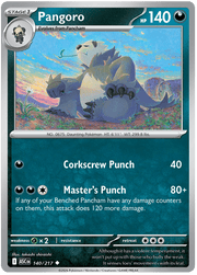 Pangoro 140/217 Uncommon | Mega Evolution – Ascended Heroes by Worth the XP on MYNTED
