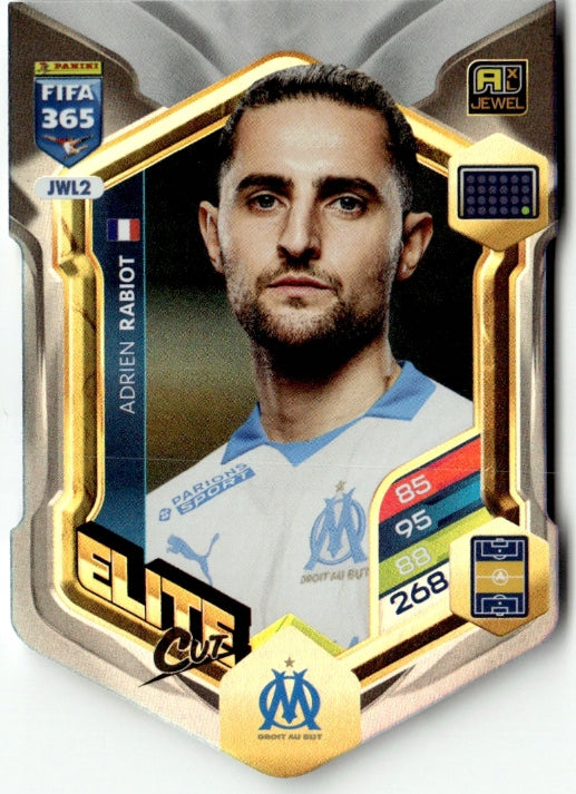 Adrien Rabiot Elite Cut Olympique Marsella JWL2 - Panini Fifa 365 Adrenalyn XL 2026.