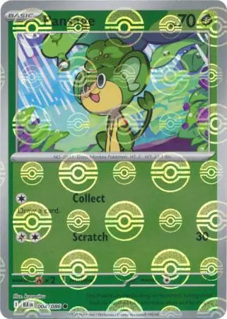 Pansage - 004/086 (Poke Ball Pattern) - SV: Black Bolt (BLK) by SAFAQATI on MYNTED