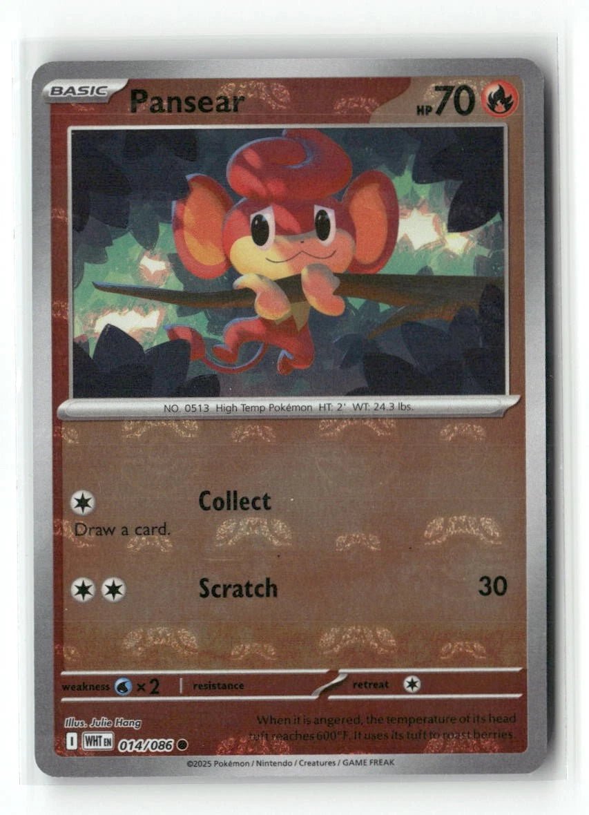 Pansear - 014/086 (Master Ball Pattern) - SV: White Flare (WHT) by SAFAQATI on MYNTED