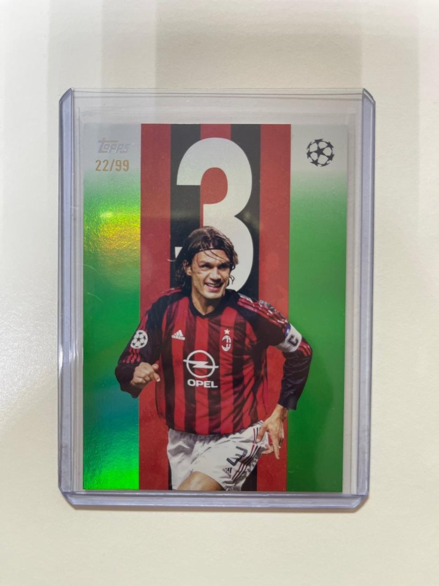 Paolo Maldini - 2025 - 26 Topps UCC Legend /99 by Card Market Ahuy on MYNTED