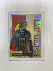 Paolo Maldini Last Dance - 25-26 Topps Chrome UEFA Club Competitions by Card Market Ahuy on MYNTED