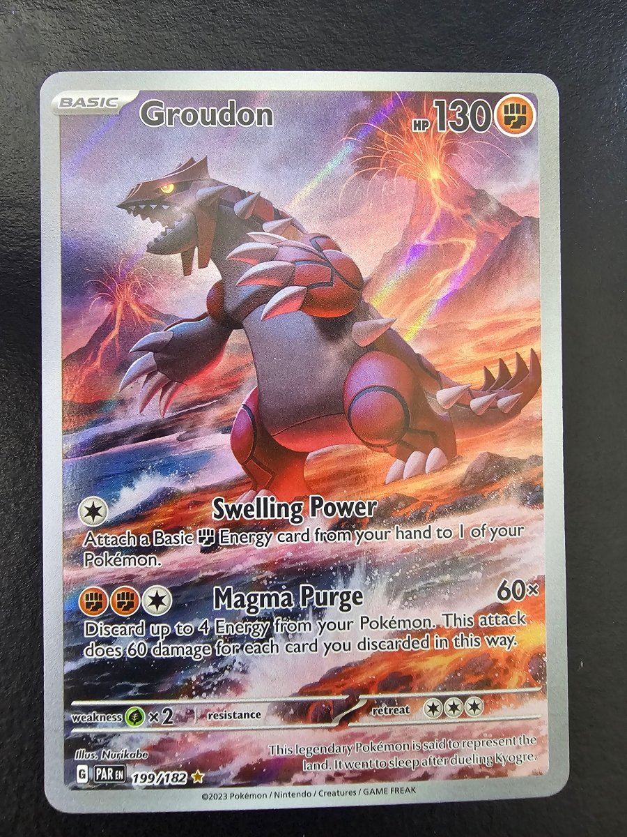 Paradox Rift Groudon 199/182 - LP by PlayVault on MYNTED
