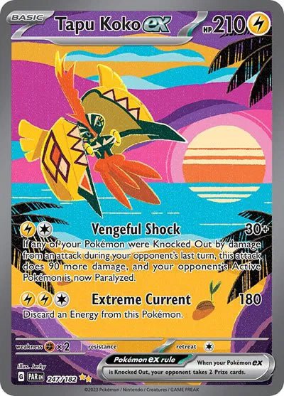 Paradox Rift Tapu Koko Ex 247/182 by PlayVault on MYNTED
