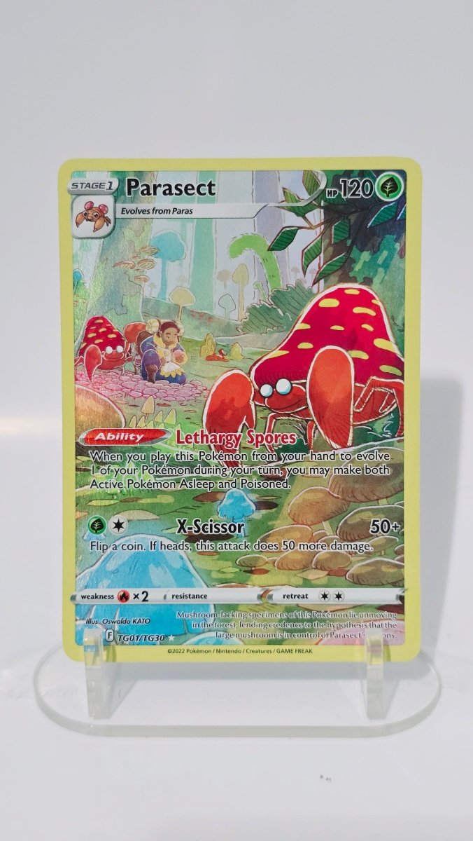 Parasect - Lost Origin Trainer Gallery - UR TG01/TG30 - English by MechaKai Collectibles on MYNTED