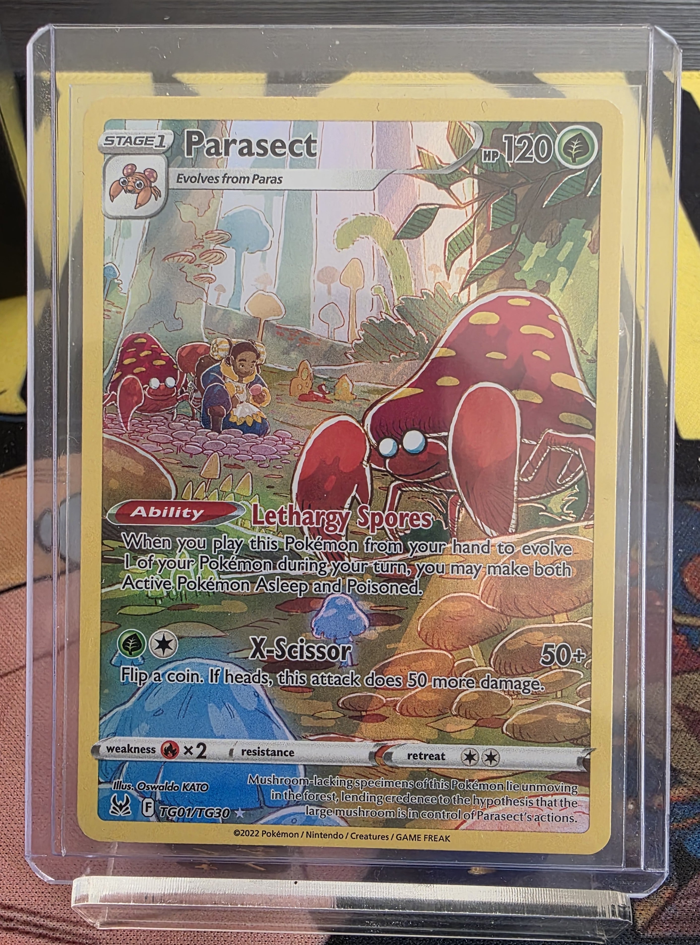 Parasect TG01/TG30 - Lost Origin Trainer Gallery