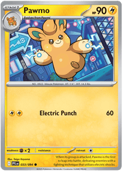 Pawmo 033/094 Common | Mega Evolution – Phantasmal Flames by Worth the XP on MYNTED