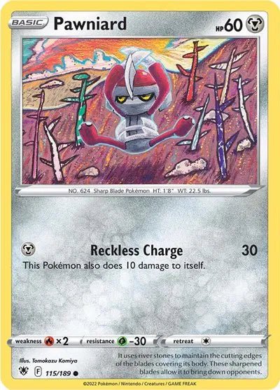 Pawniard 115/189 · Normal (Astral Radiance) by Aibee TCG on MYNTED