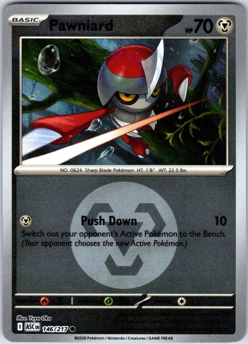 Pawniard - 146/217 (Energy Symbol Pattern) - ME: Ascended Heroes (ASC) by SAFAQATI on MYNTED