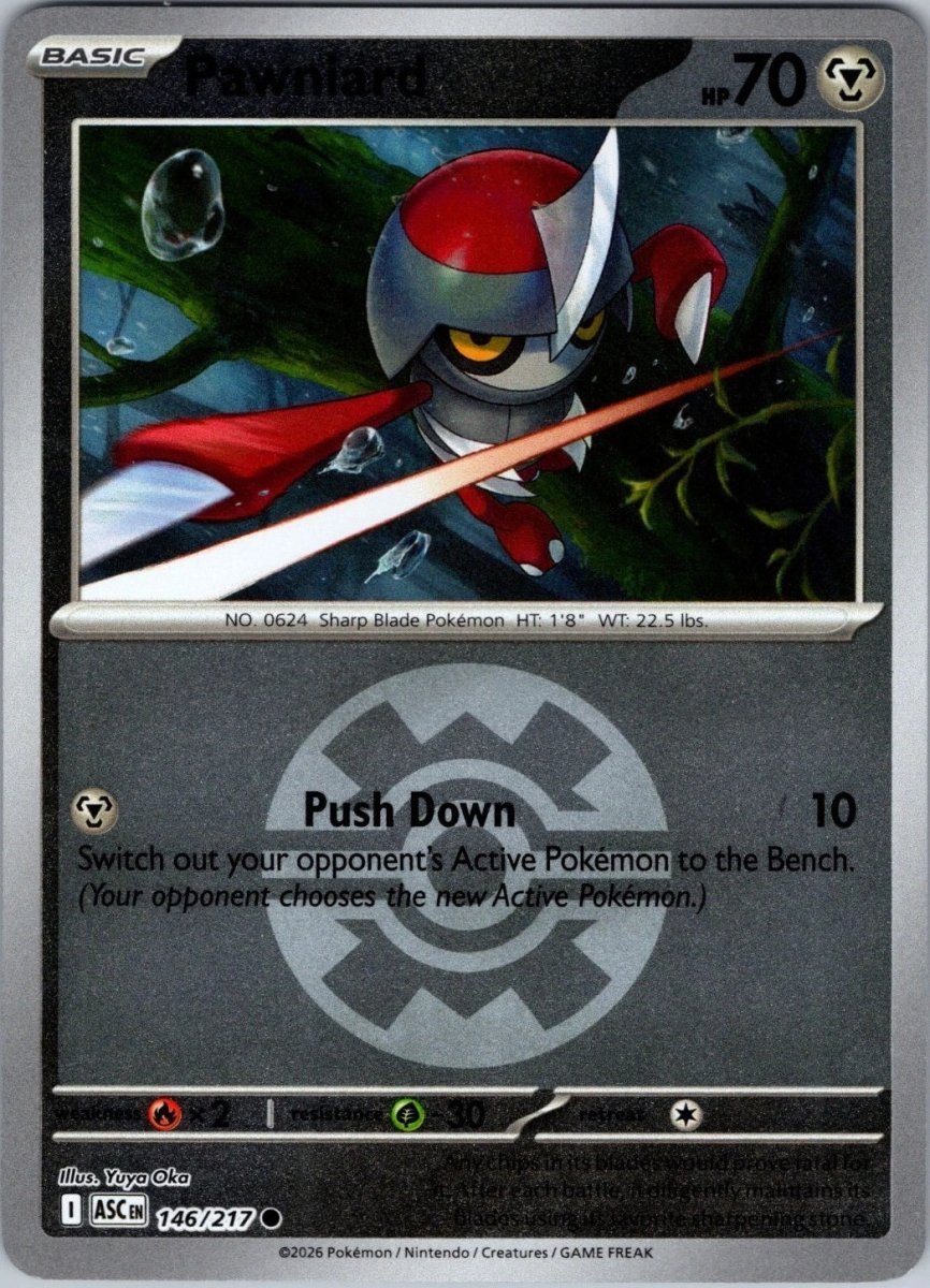 Pawniard - 146/217 (Quick Ball) - ME: Ascended Heroes (ASC) by SAFAQATI on MYNTED