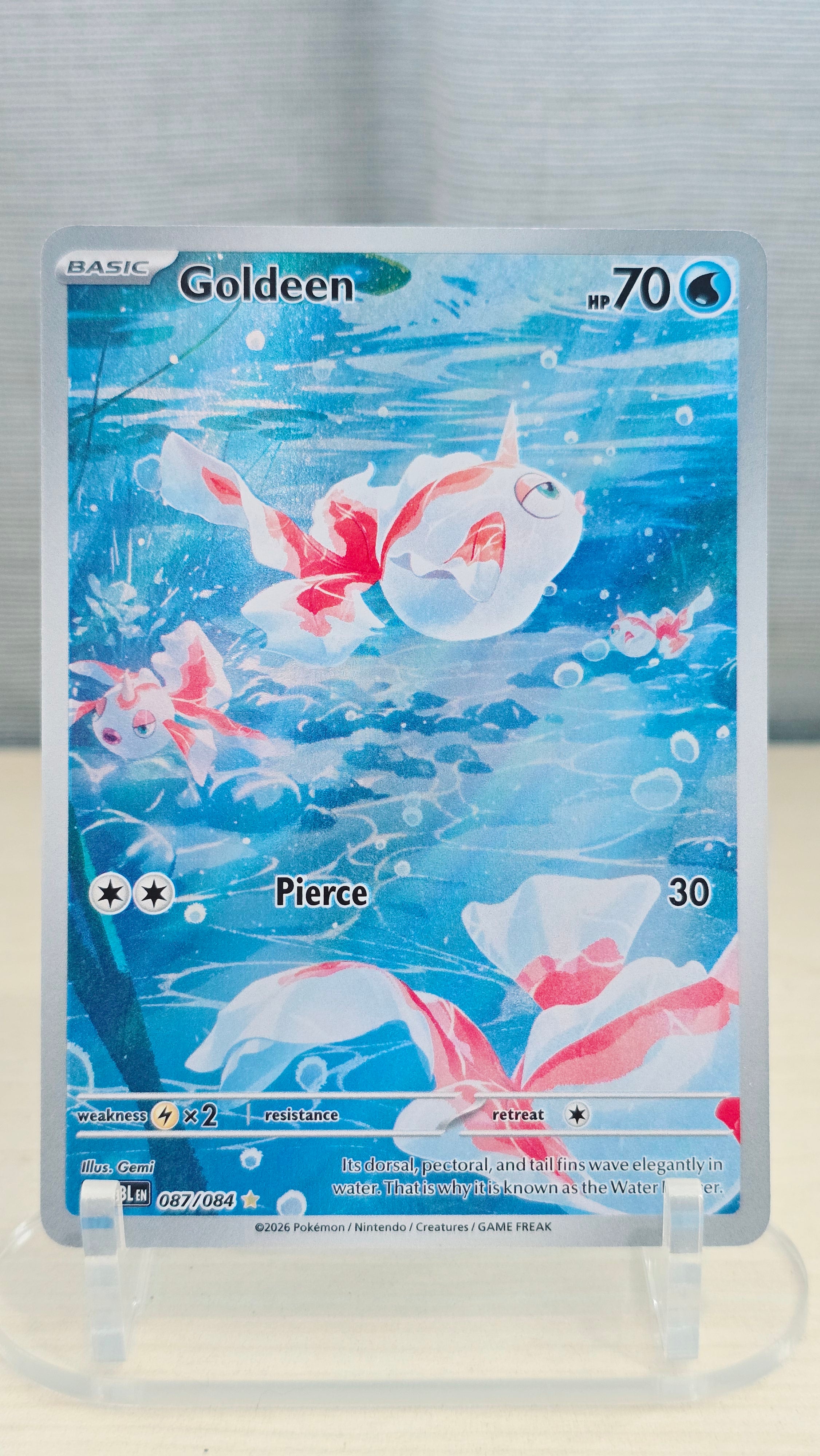 Goldeen - Pitch Black - IR 087/084 - English