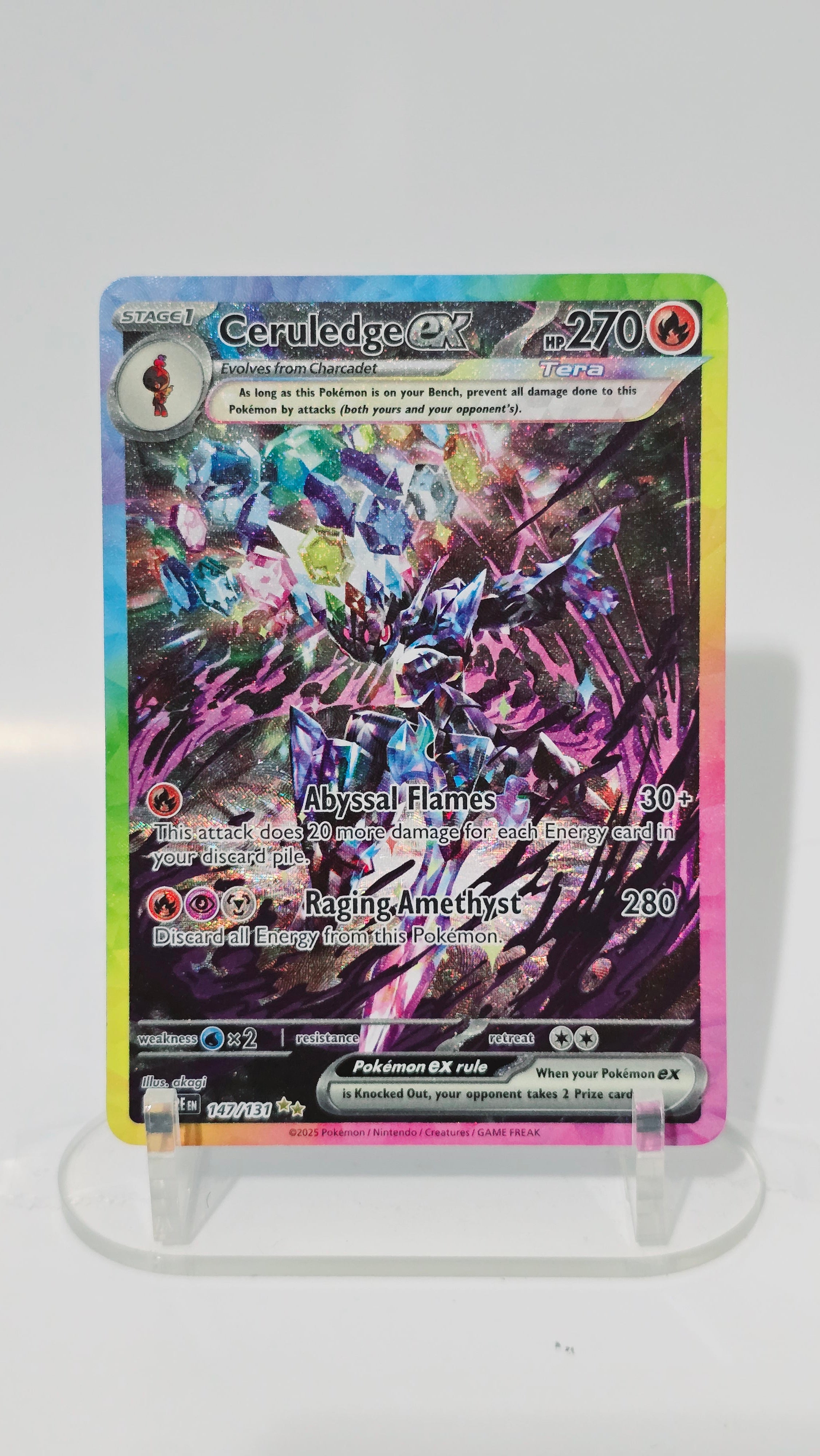 Ceruledge ex - Prismatic Evolutions - SIR 147/131 - English