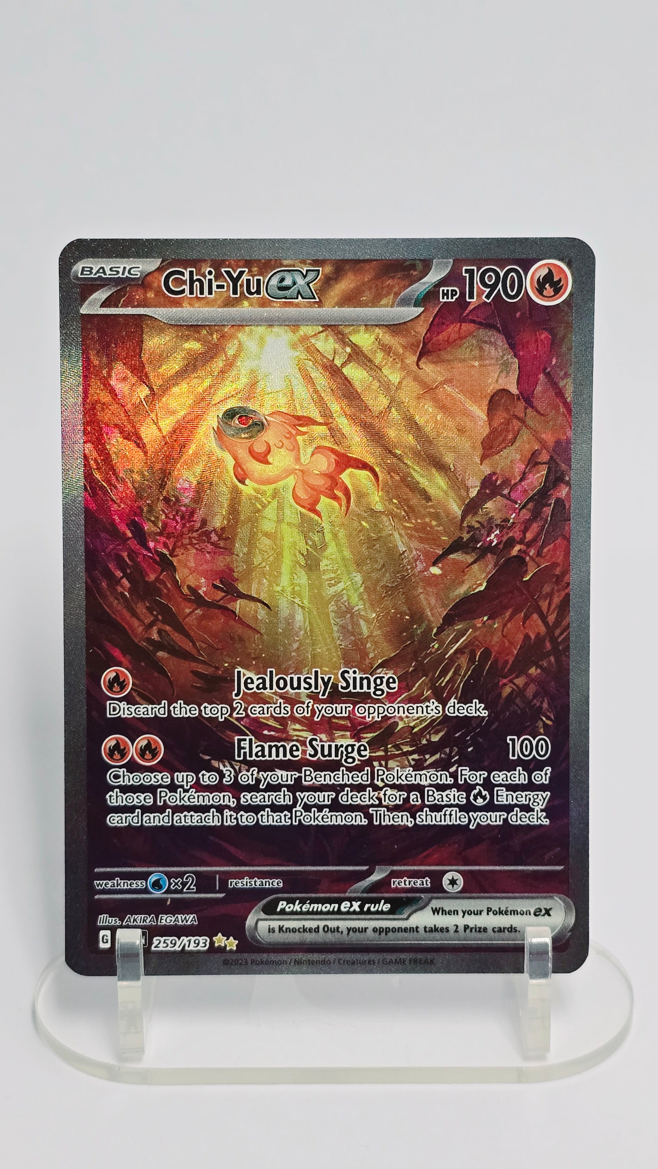 Chi-Yu ex - Paldea Evolved - SIR 259/193 - English