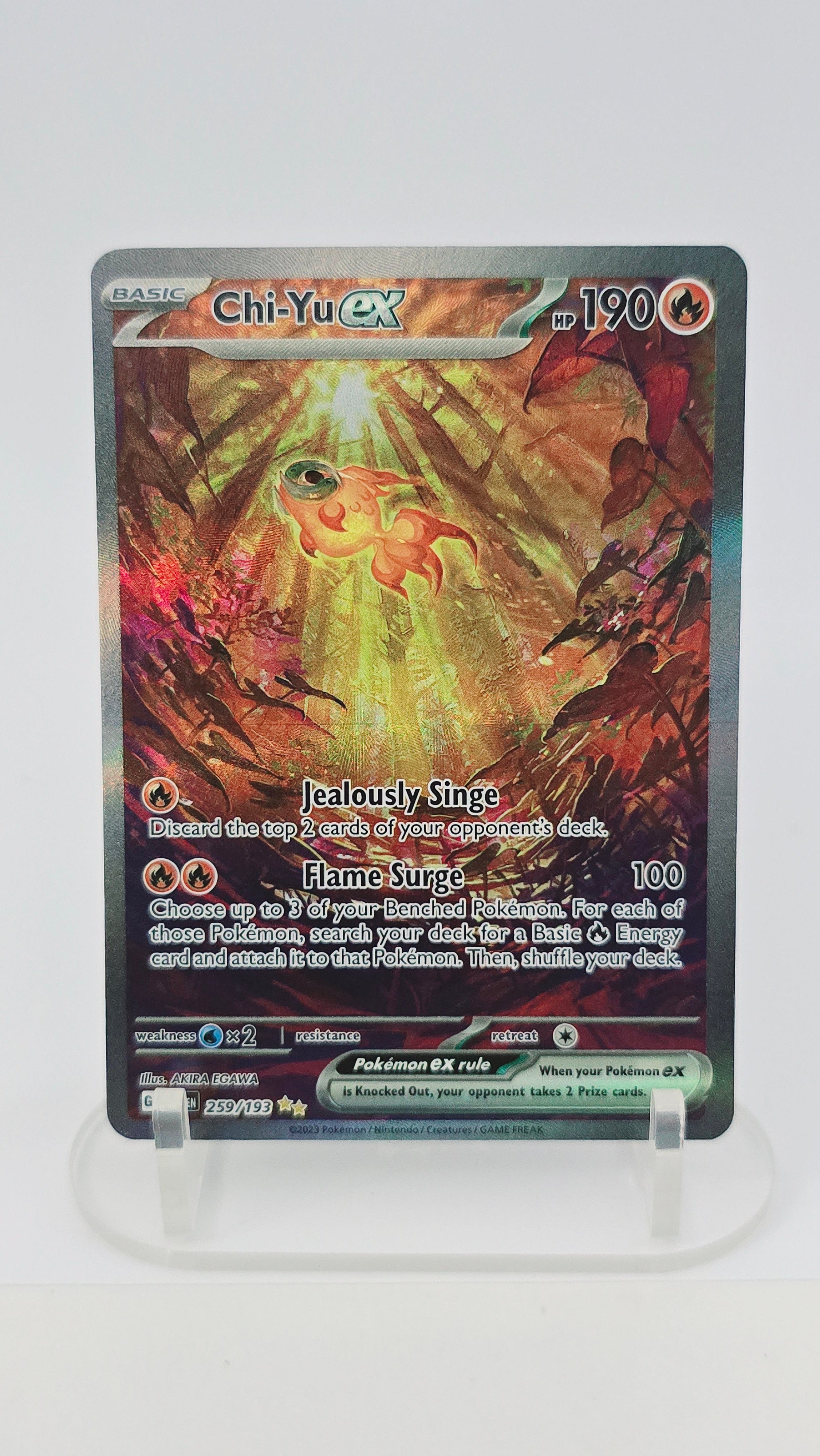 Chi-Yu ex - Paldea Evolved - SIR 259/193 - English