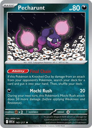 Pecharunt 143/217 - Ascended Heroes - Holofoil by Light Collectibles on MYNTED